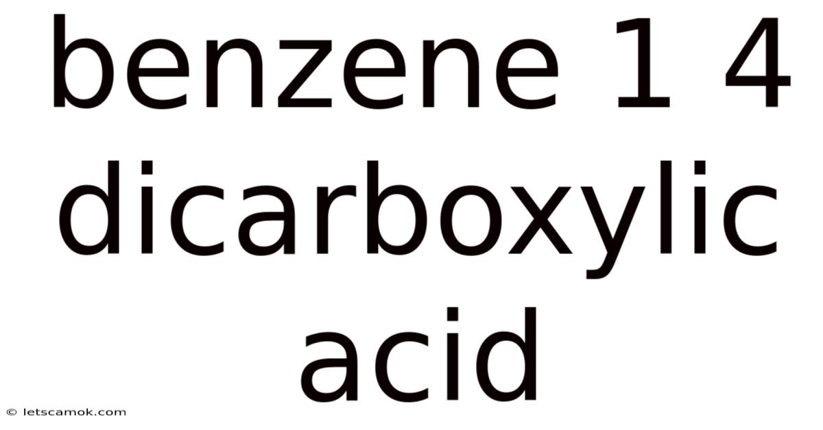 Benzene 1 4 Dicarboxylic Acid