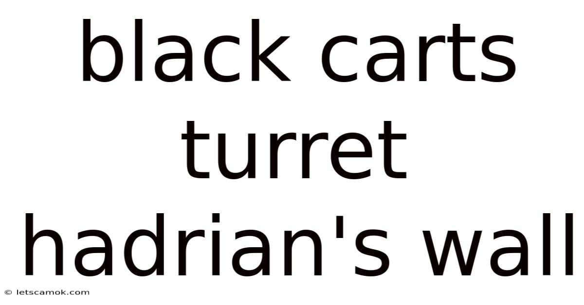 Black Carts Turret Hadrian's Wall
