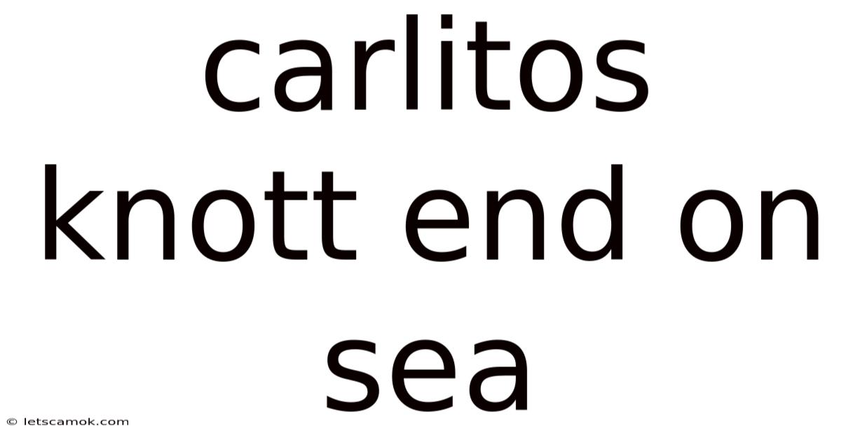 Carlitos Knott End On Sea