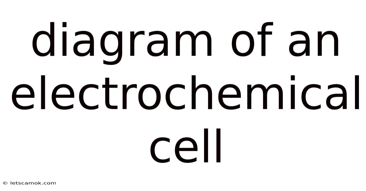 Diagram Of An Electrochemical Cell