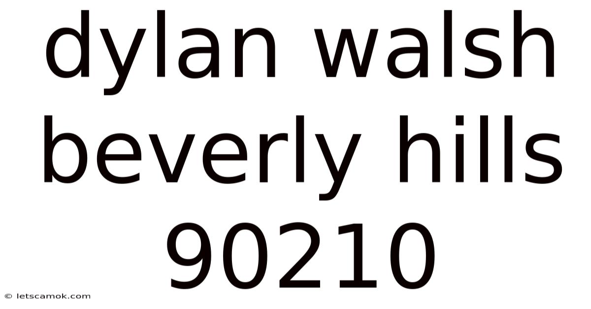 Dylan Walsh Beverly Hills 90210
