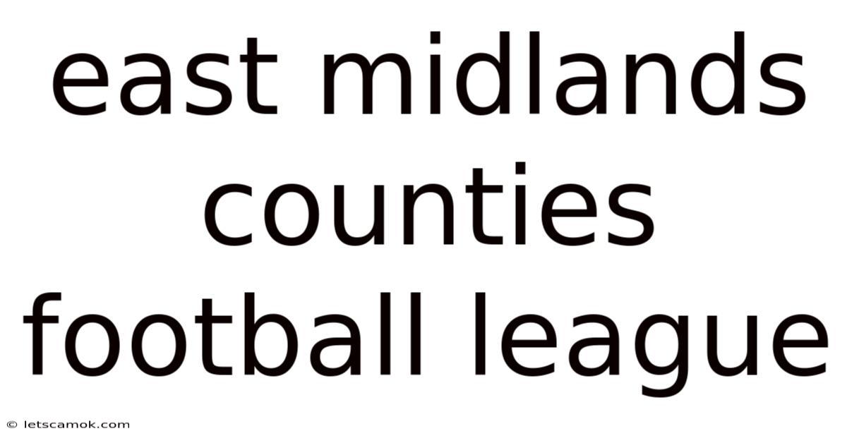 East Midlands Counties Football League