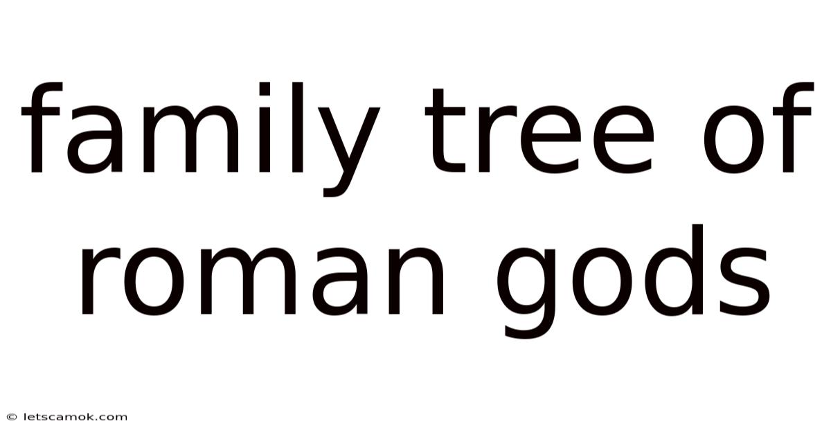 Family Tree Of Roman Gods