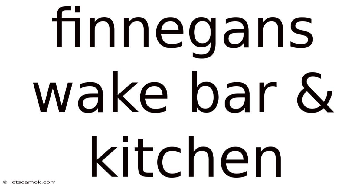 Finnegans Wake Bar & Kitchen