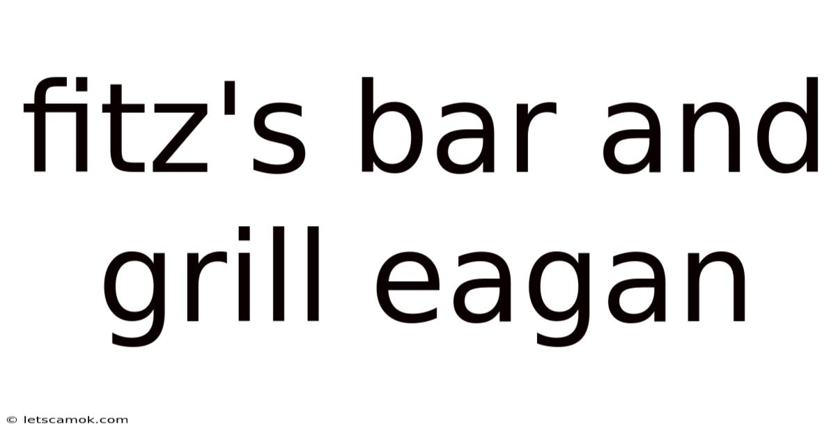 Fitz's Bar And Grill Eagan