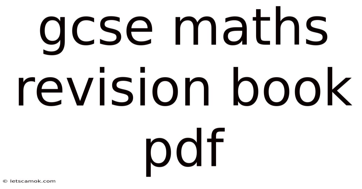 Gcse Maths Revision Book Pdf