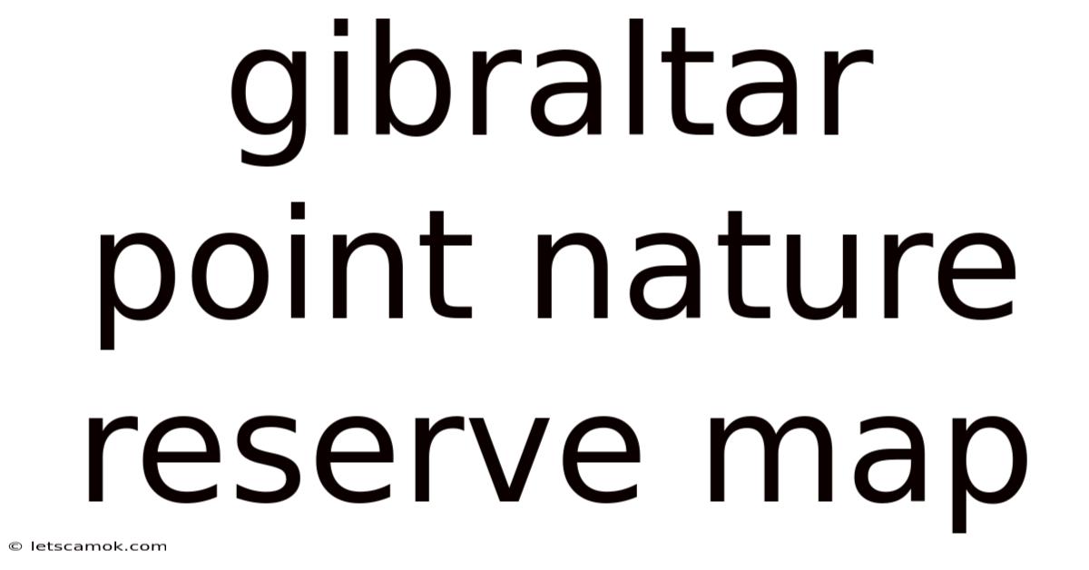 Gibraltar Point Nature Reserve Map