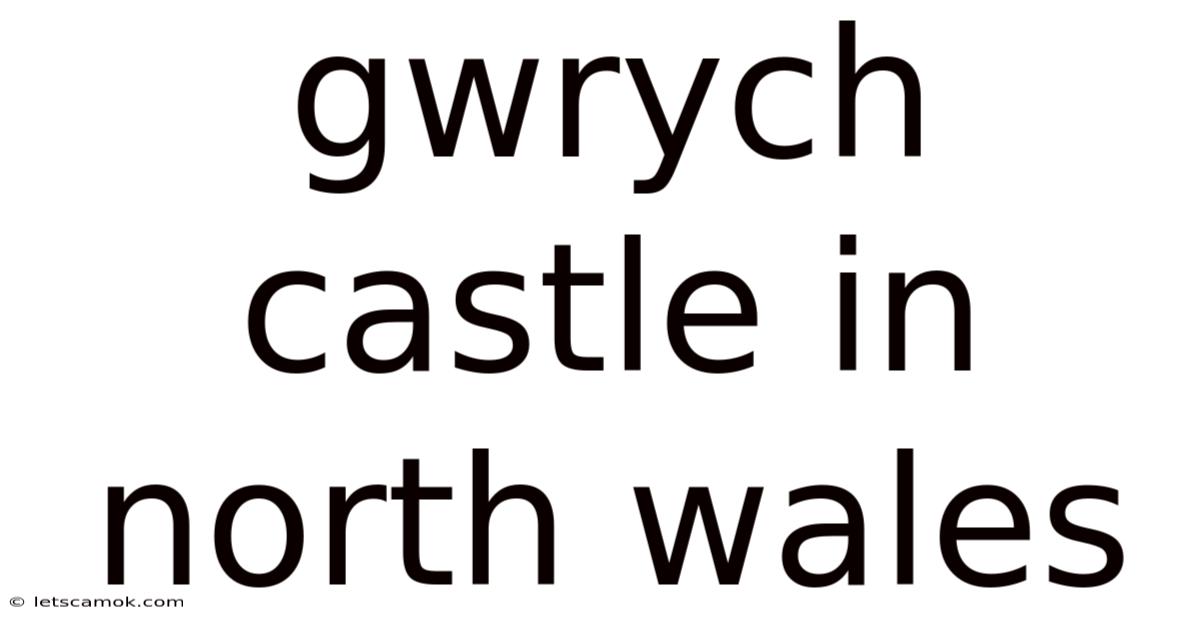Gwrych Castle In North Wales