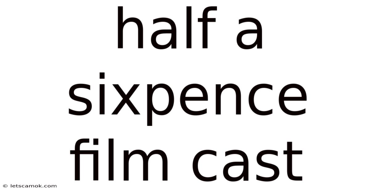 Half A Sixpence Film Cast