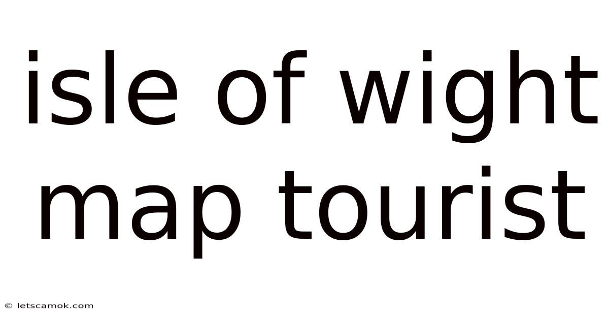 Isle Of Wight Map Tourist