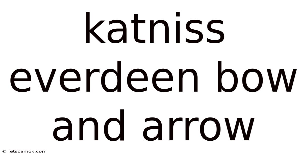 Katniss Everdeen Bow And Arrow