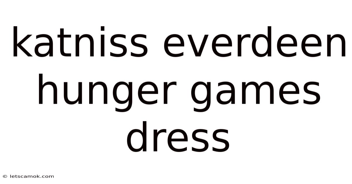 Katniss Everdeen Hunger Games Dress