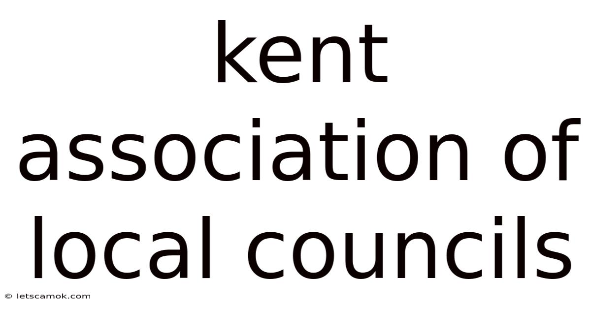 Kent Association Of Local Councils