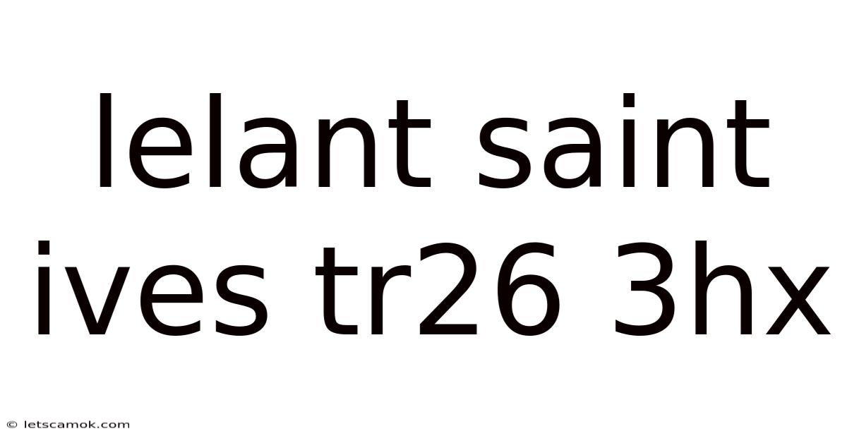 Lelant Saint Ives Tr26 3hx