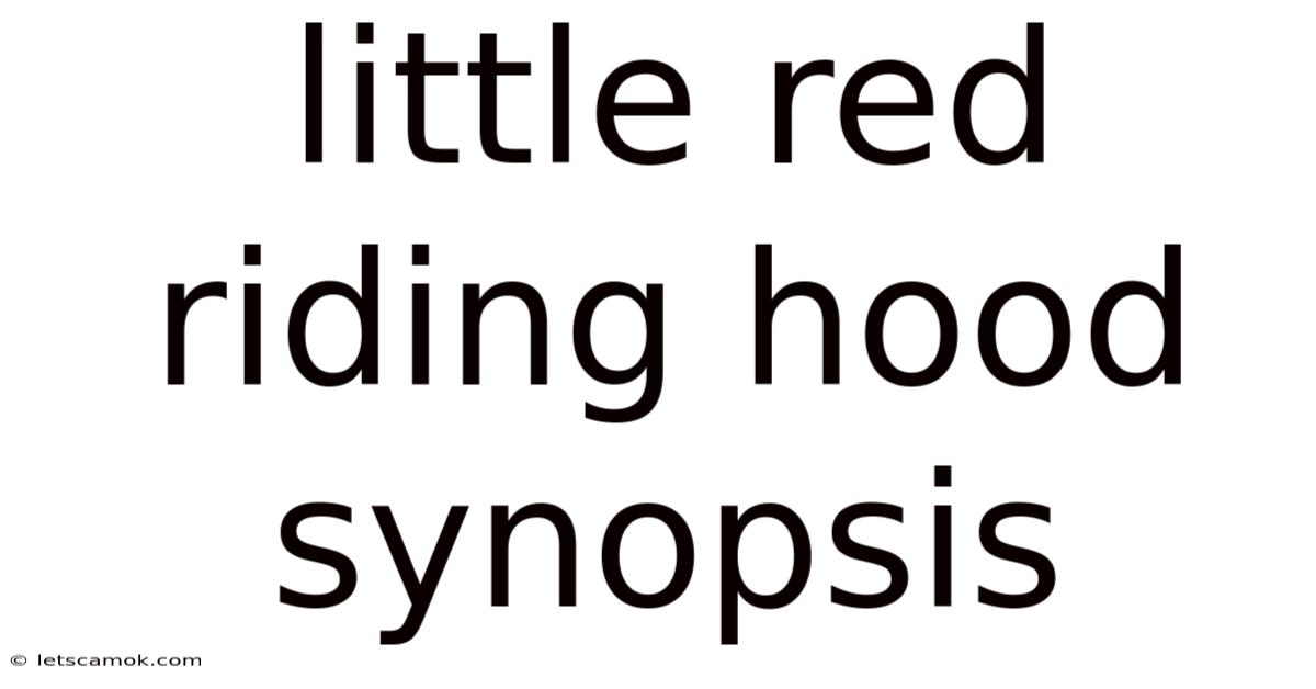 Little Red Riding Hood Synopsis