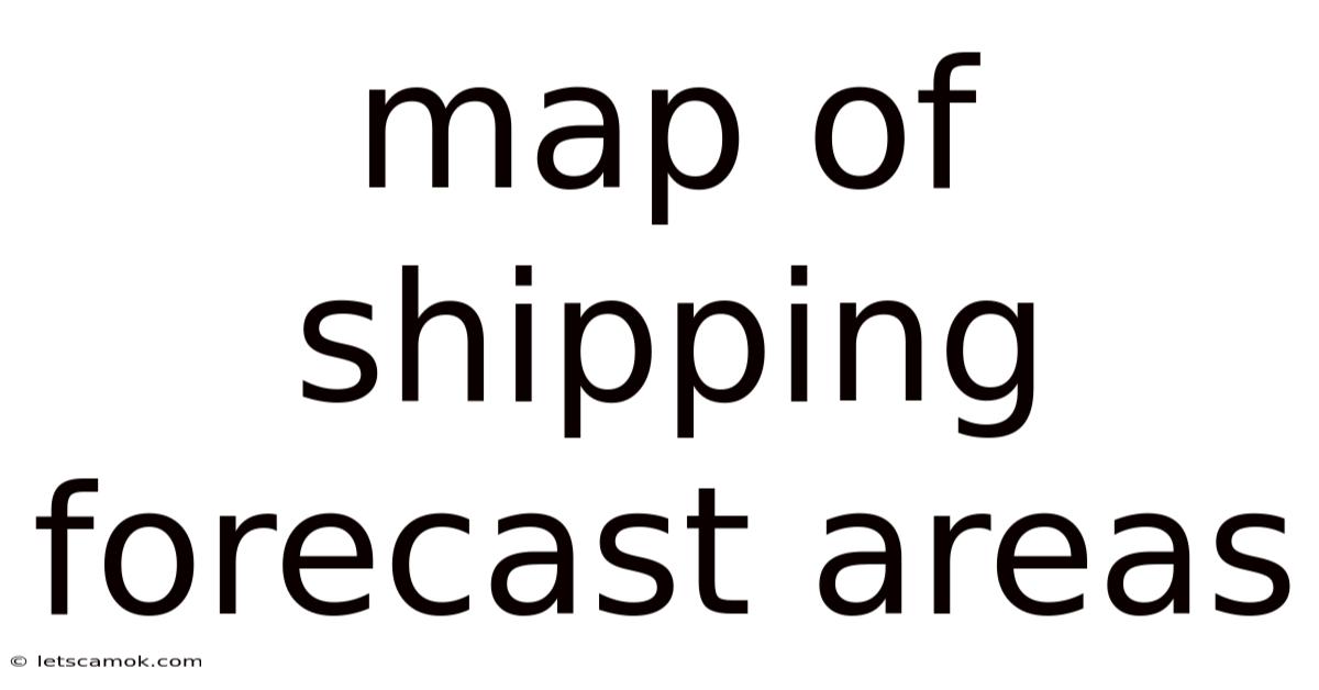 Map Of Shipping Forecast Areas
