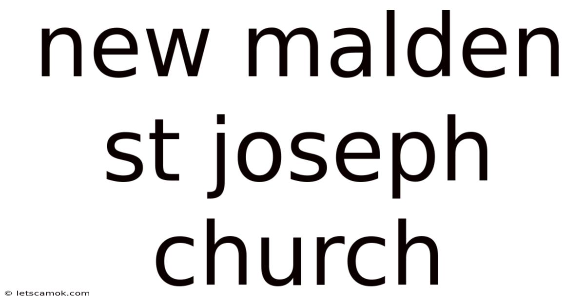 New Malden St Joseph Church