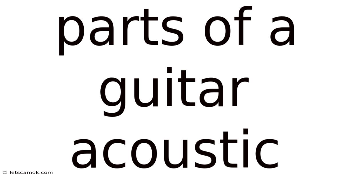 Parts Of A Guitar Acoustic