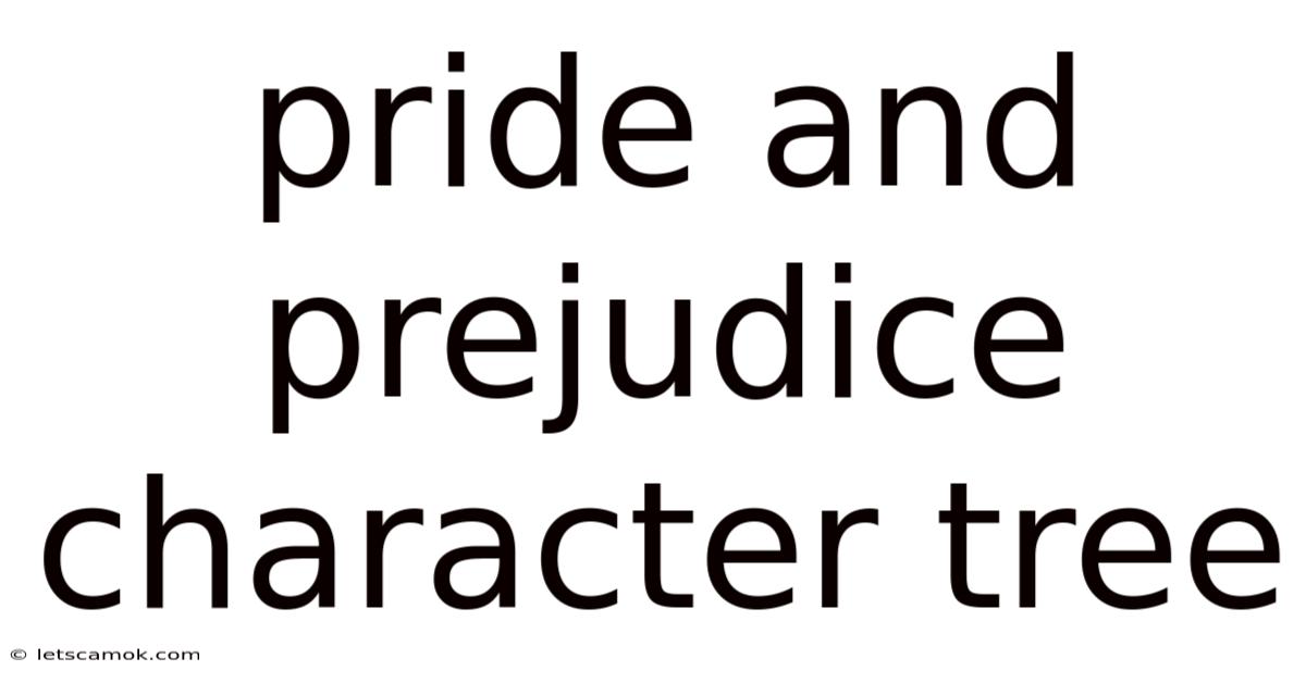 Pride And Prejudice Character Tree
