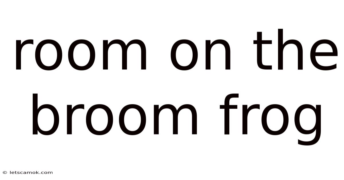Room On The Broom Frog