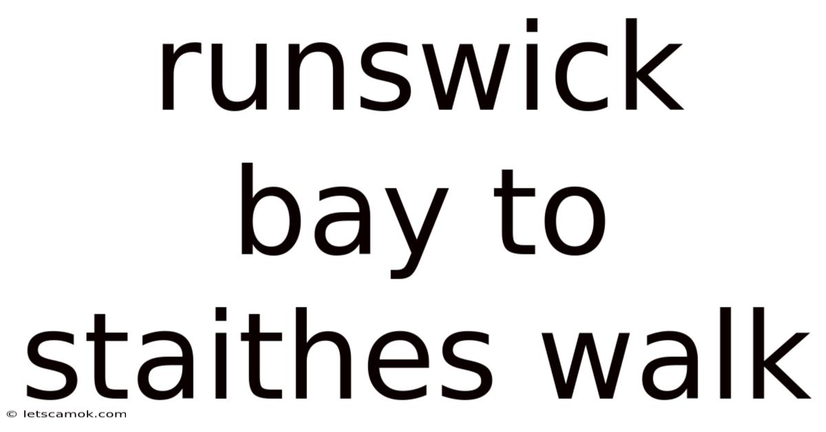 Runswick Bay To Staithes Walk
