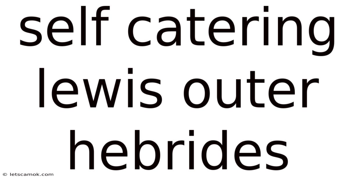 Self Catering Lewis Outer Hebrides