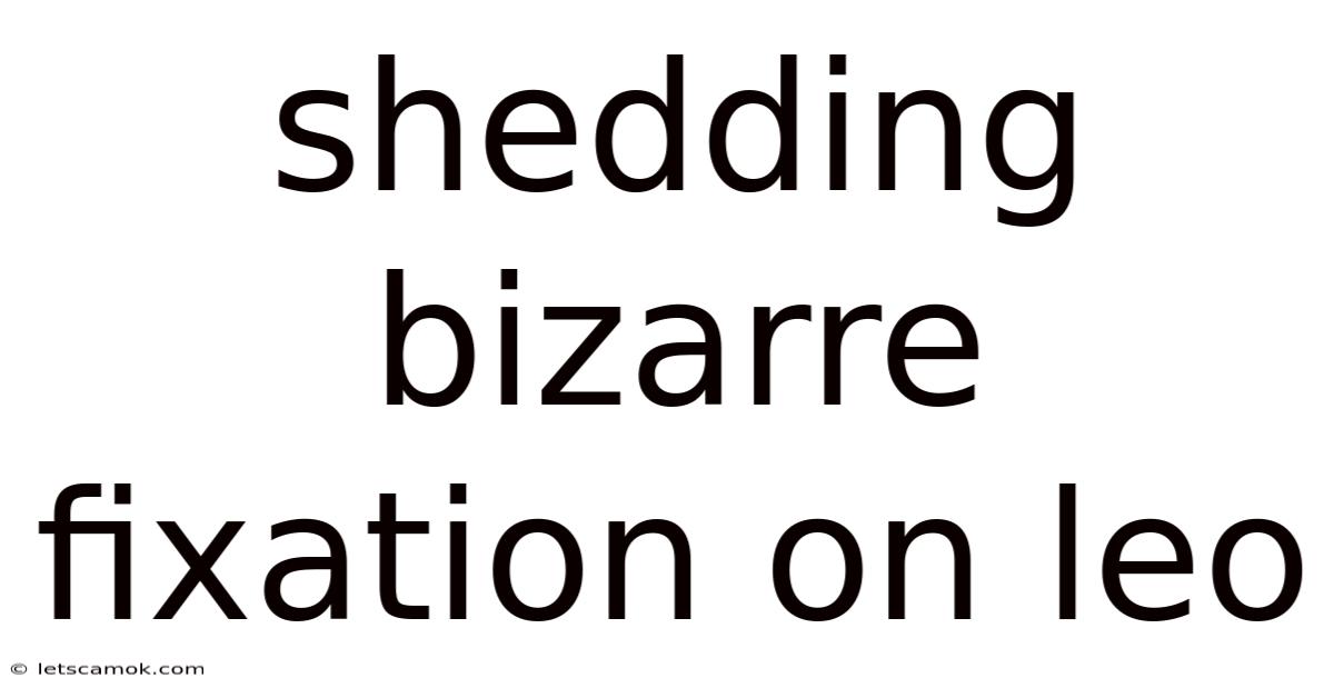 Shedding Bizarre Fixation On Leo