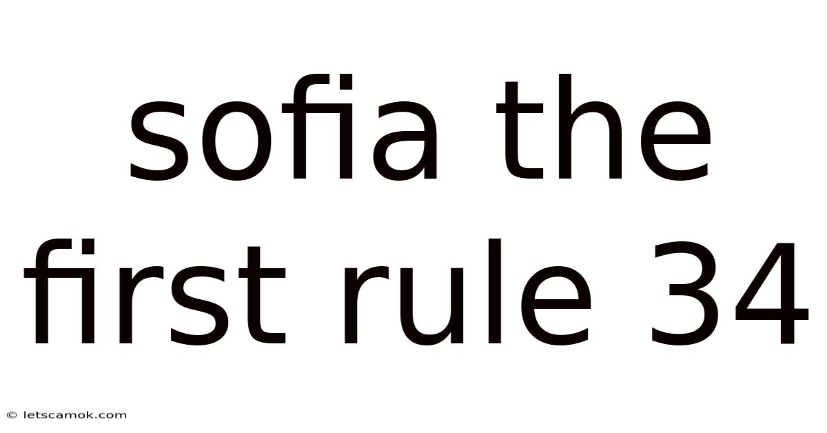 Sofia The First Rule 34