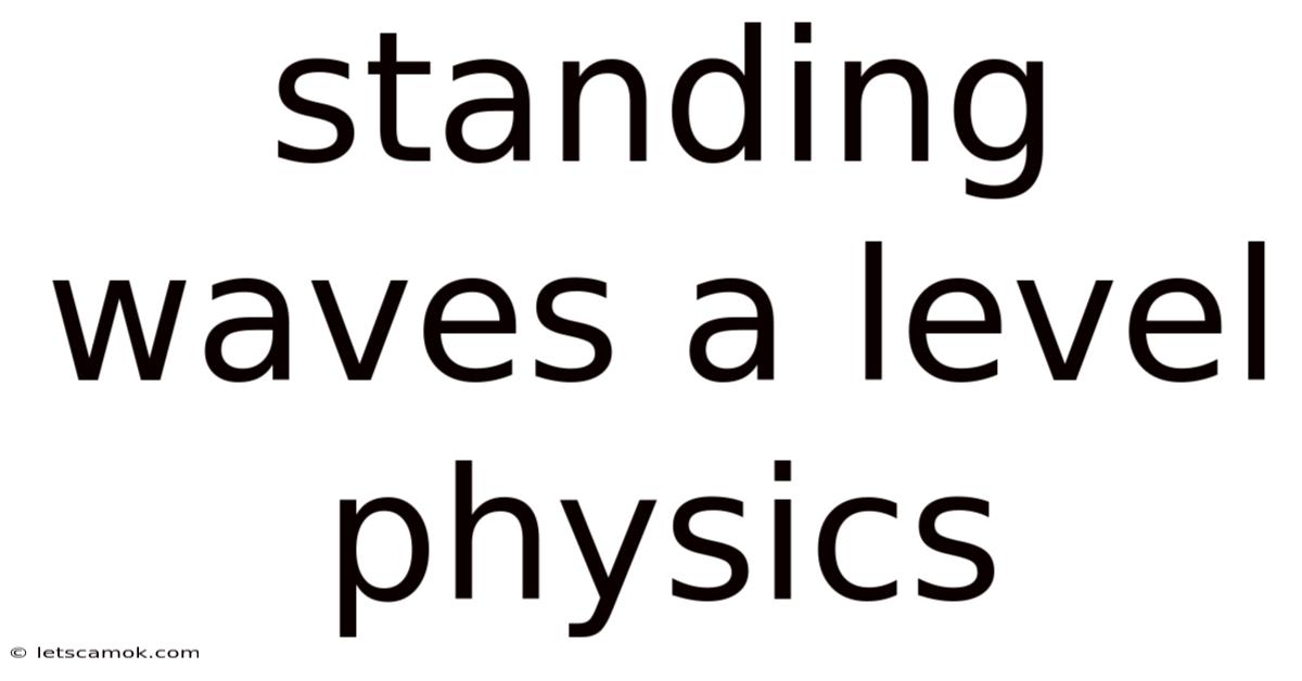 Standing Waves A Level Physics