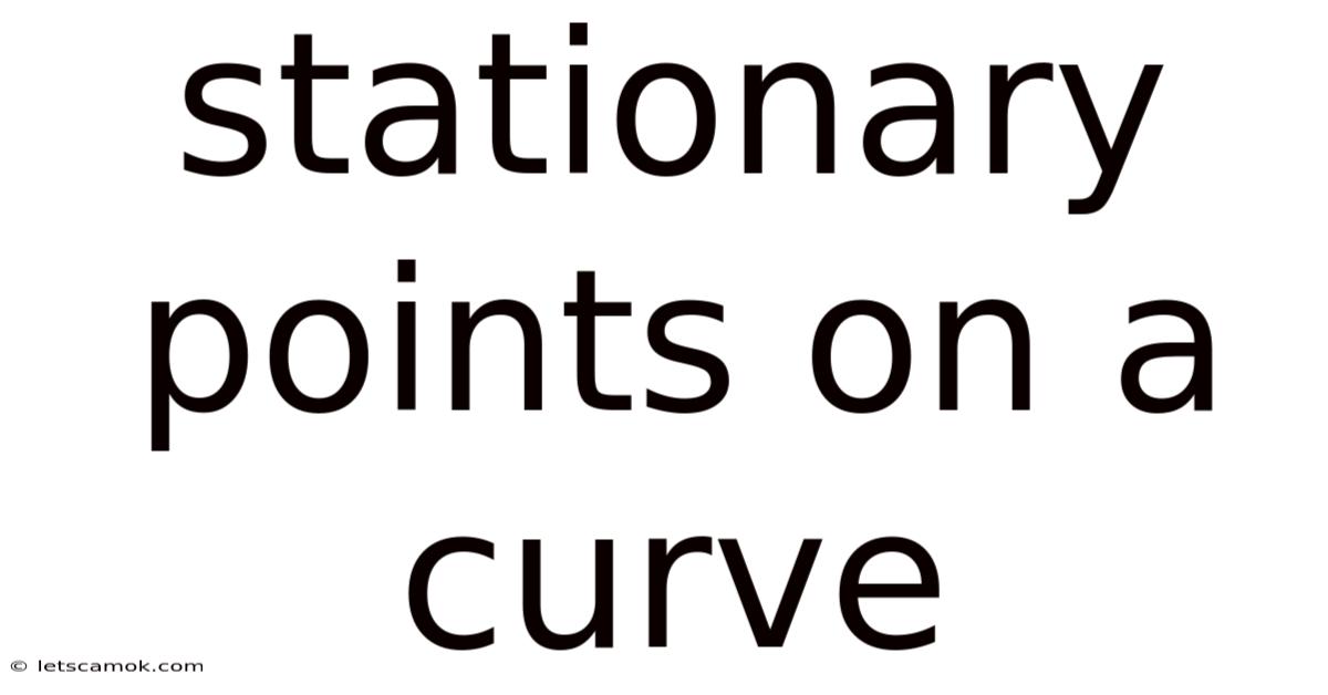 Stationary Points On A Curve