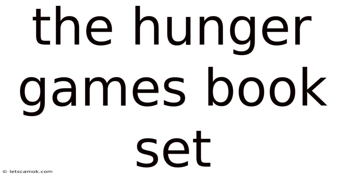 The Hunger Games Book Set