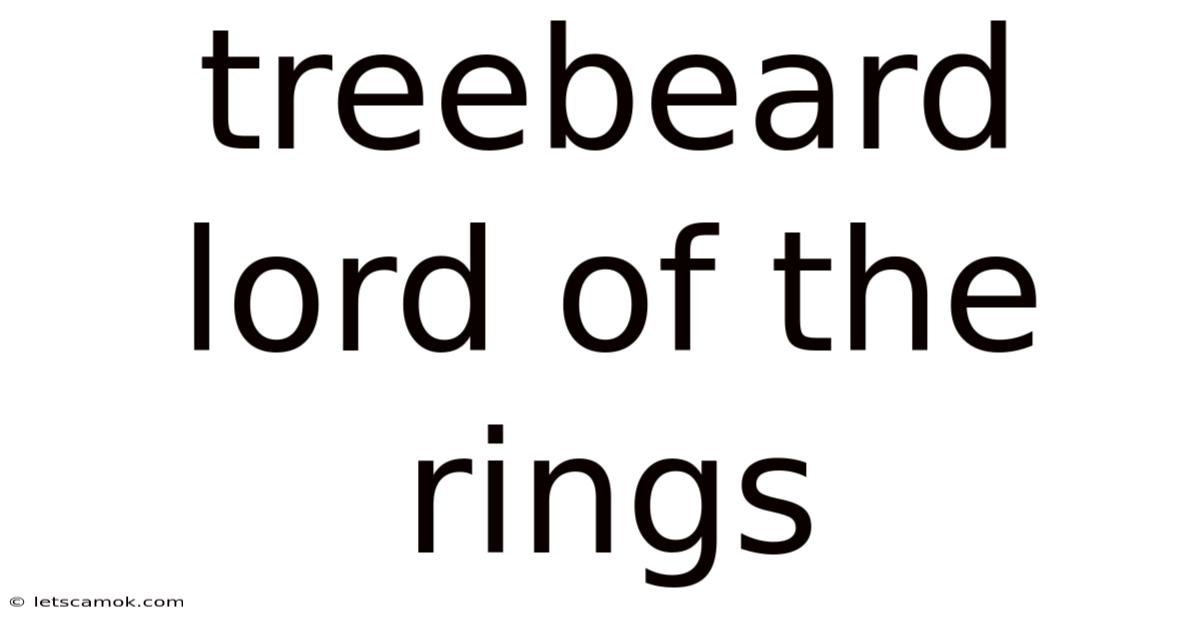 Treebeard Lord Of The Rings