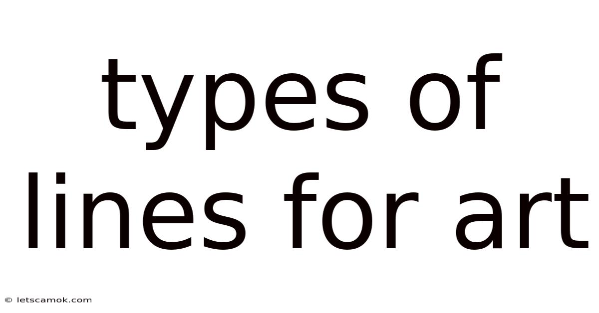 Types Of Lines For Art