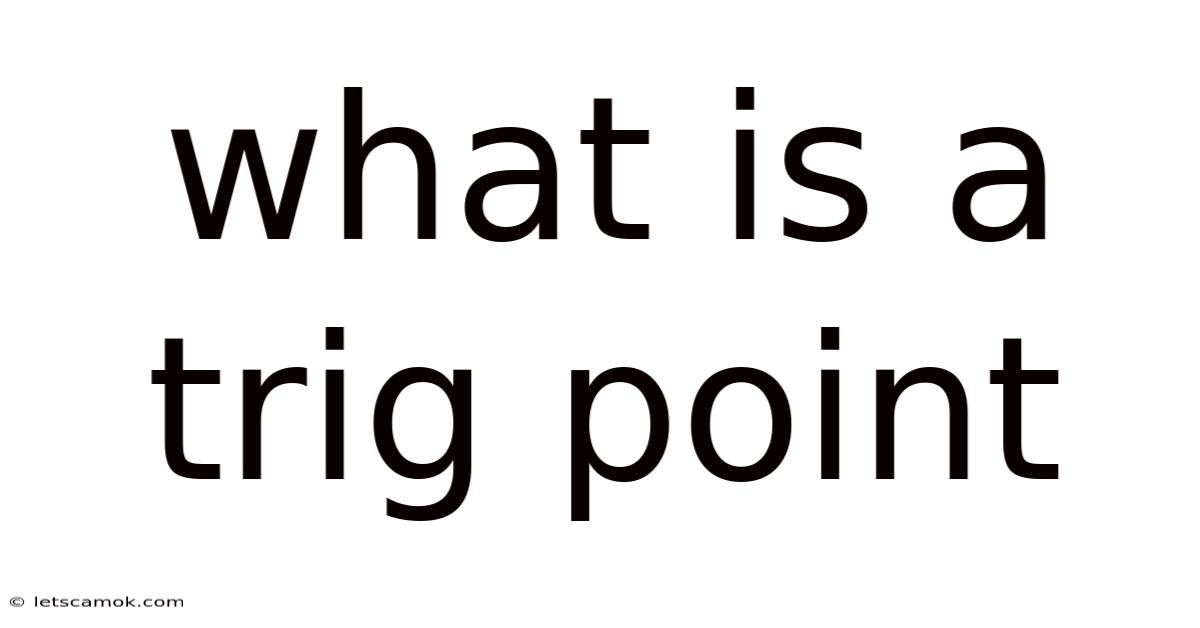 What Is A Trig Point