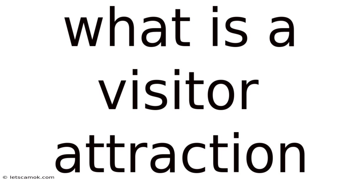 What Is A Visitor Attraction