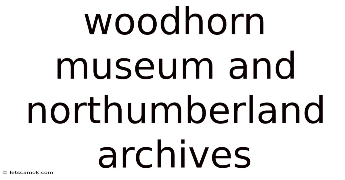 Woodhorn Museum And Northumberland Archives